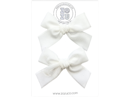 Snowy Velvet :: Mini Explorer Ribbon Pigtail Set Online Hot Sale