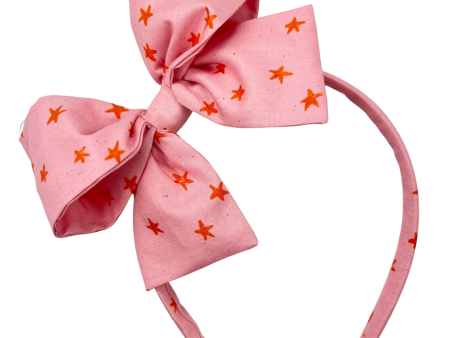 Tangerine Stars :: Big Girl Headband Fashion