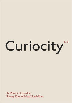 Curiocity - In Pursuit of London Fashion