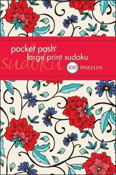 Pocket Posh Large Print Sudoku - 100 Puzzles  (CSM POC LR) Discount