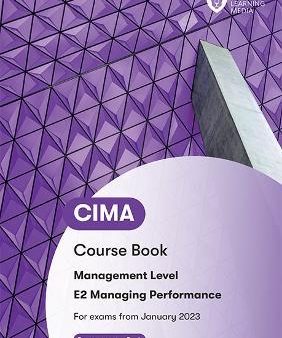 CIMA E2 Managing Performance : Course Book For Discount