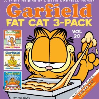 Garfield Fat Cat - Garfield Goes to His Happy Place   Garfield the Big Cheese   Garfield Cleans His Plate (Garfield Fat Pack) (Combined) Online Sale