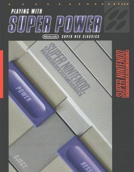 Playing with Super Power: Nintendo SNES Classics Official Collector’s Edition Guide Online Sale