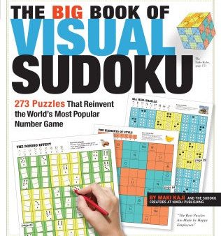 The Big Book of Visual Sudoku - 273 Puzzles That Reinvent the World s Most Popular Number Game  (CSM) Cheap