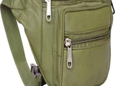 SAGIRON traveling pouch Waist Bag, Waist Pouch For men (Green) Online now