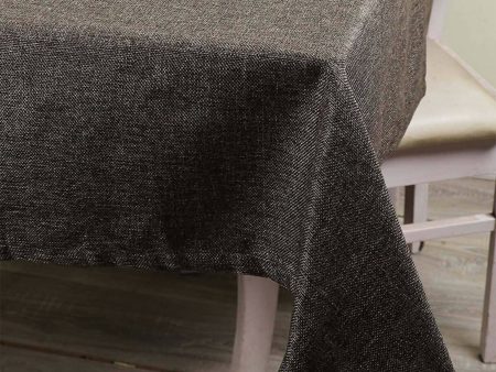 Lushomes Jute table cloth, dining table cover 6 seater, table cloth for 6 seater dining table, Rectangle dining cover, Jute Table Cover, Coffee Brown (Pk of 1, Size: 50x75 Inch, 4 FTx6 FT Approx) Sale