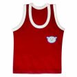 |Kids and BEBS| Cotton Vests Baniyan Inner Wear-Regular Fit, Sleeveless, Printed Sandos for Girls, Boys and Kids(0 month- 3months) (Red, Blue, Yellow - White) Sale