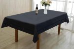 Lushomes Luxurious Black Table Cloth for 6-Seater Rectangular Tables (54 x 78)  Hot on Sale